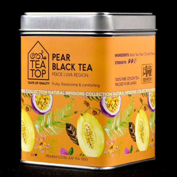 Pear Green Tea image