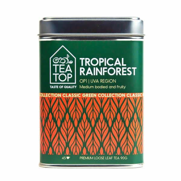 Tropical Rainforest Organic Green Tea OP1 Uva region pure Ceylon Tea
