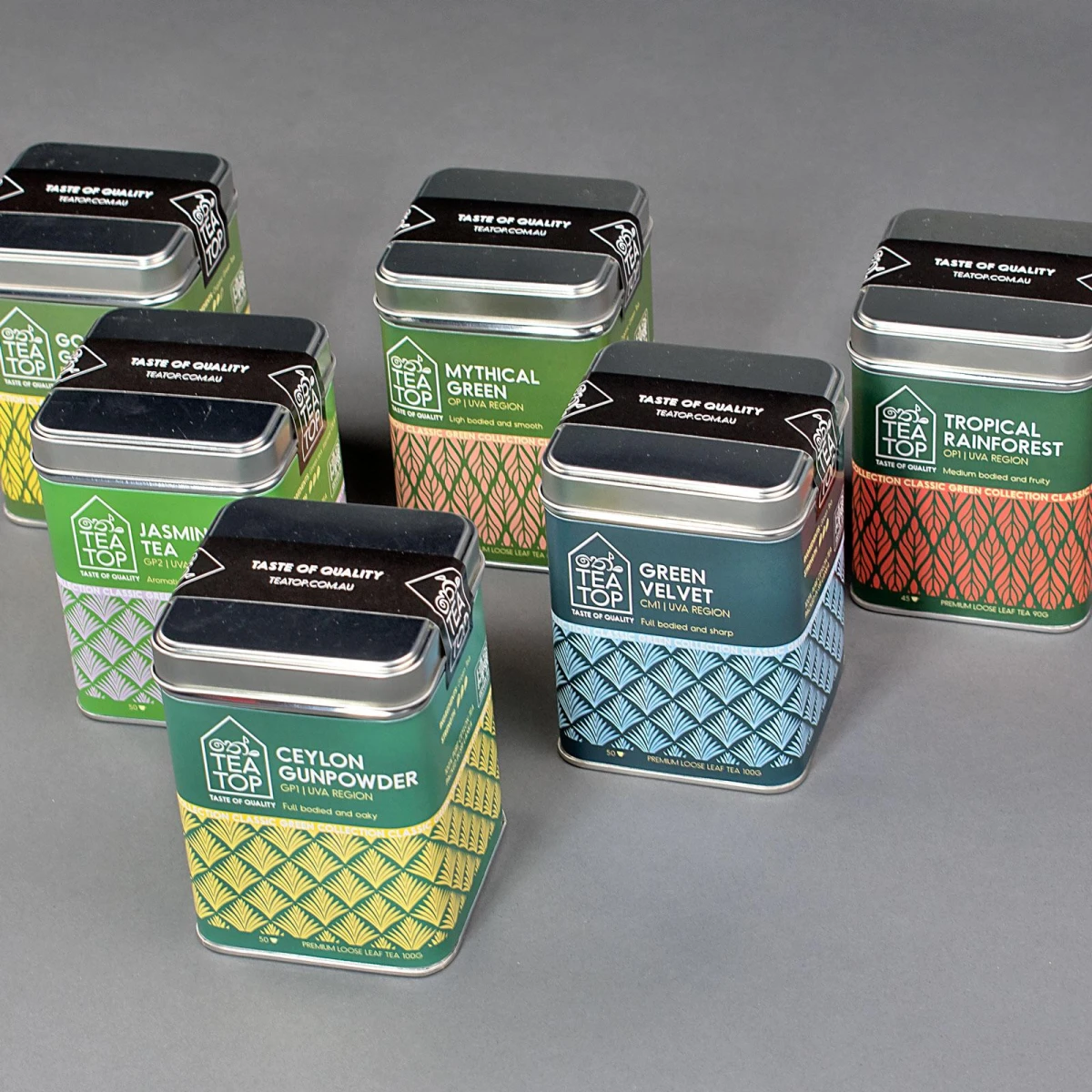 Tranquil Green Organic Green Tea  Uva region  Ceylon Tea